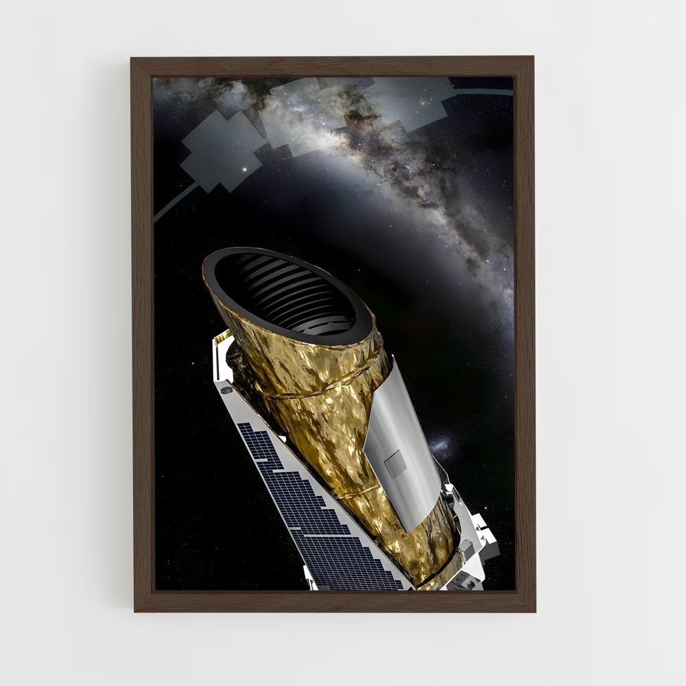 Poster magnifique télescope Kepler – affiche Astronomie (vue 5)